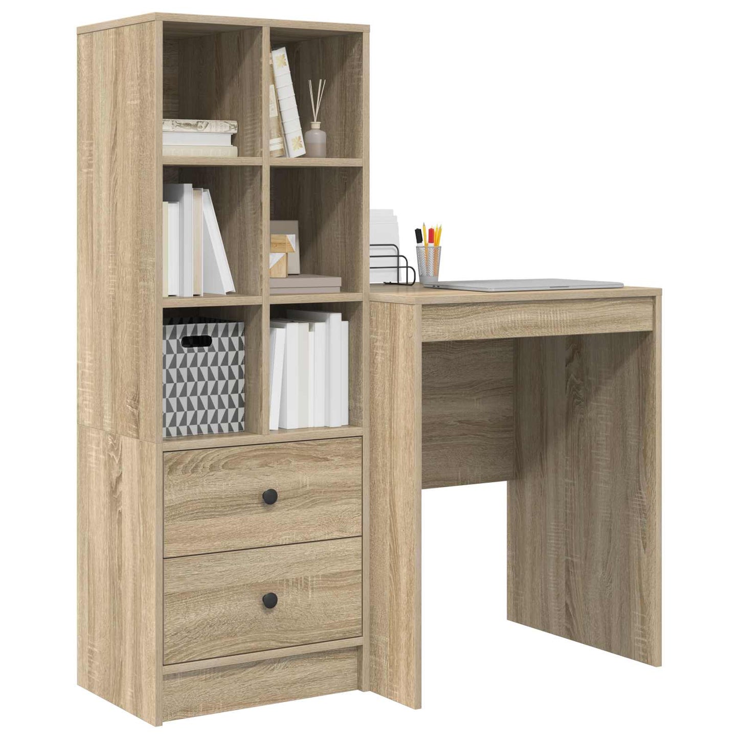 Schreibtisch Sonoma-Eiche 105,5 x 50 x 127 cm 2 stk.