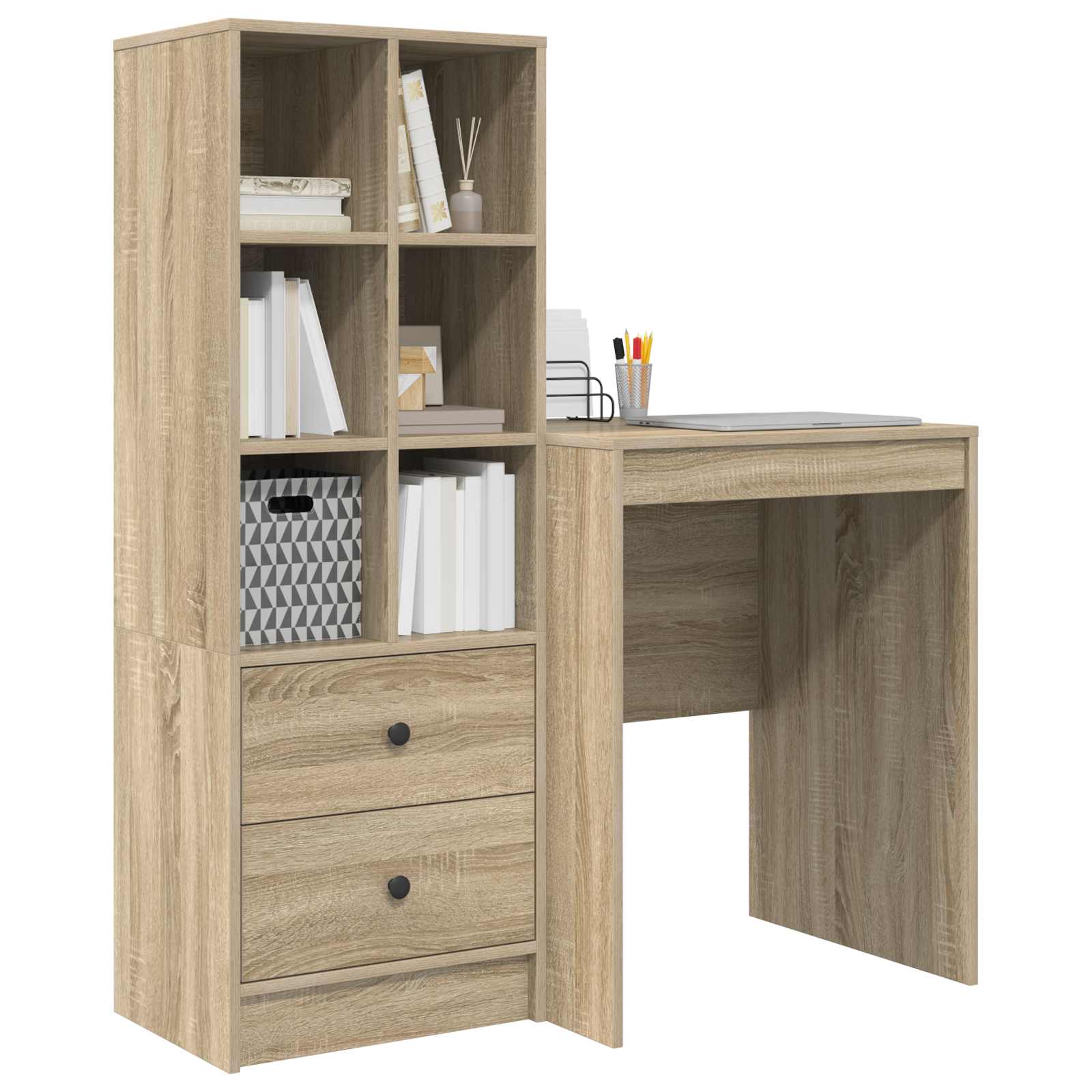 Schreibtisch Sonoma-Eiche 105,5 x 50 x 127 cm 2 stk.