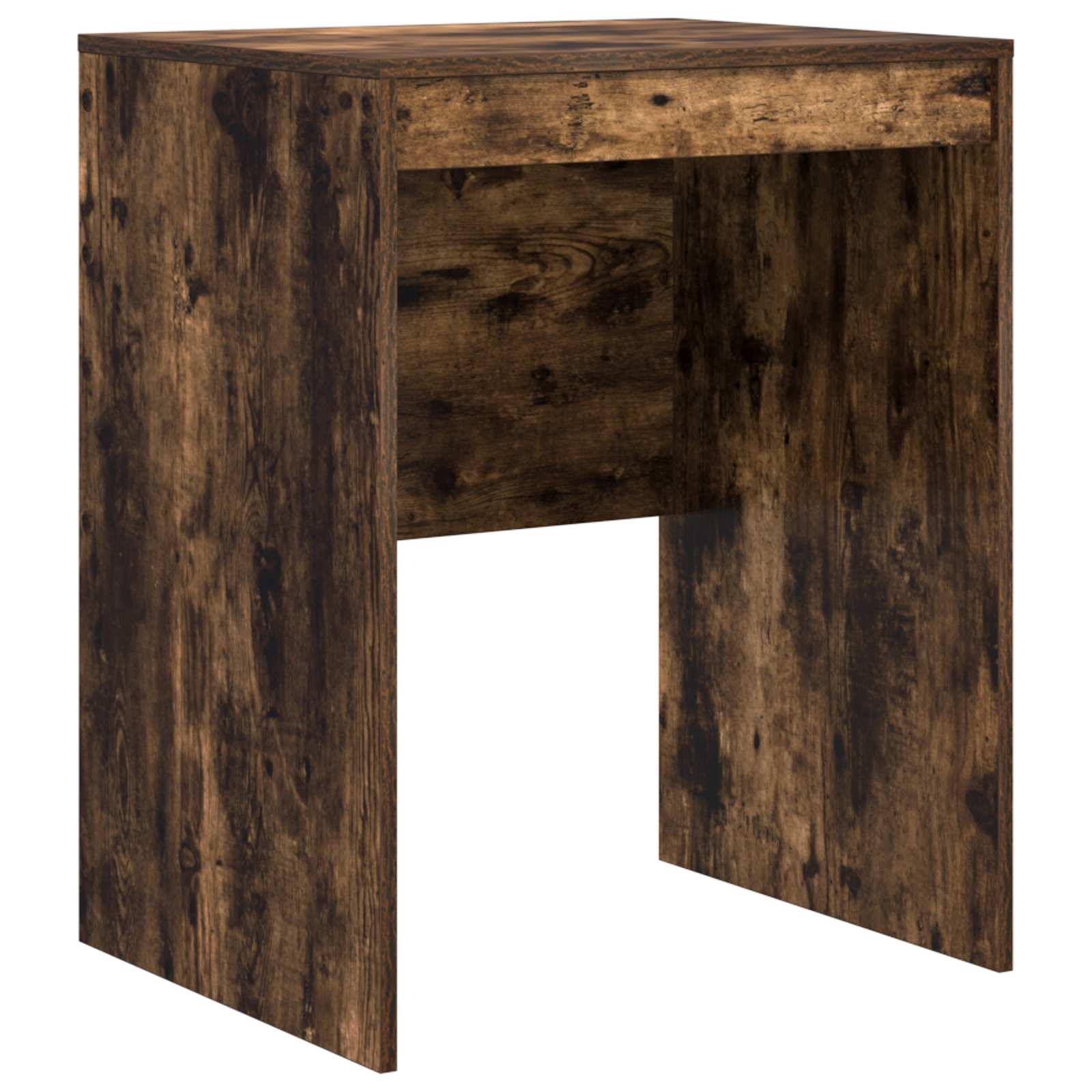 Schreibtisch mit Schubladen mit Regal 2 pcs Geräucherte Eiche