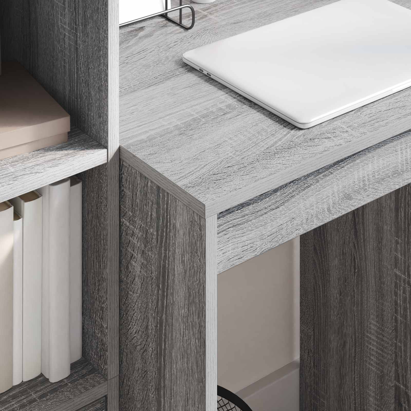 Schreibtisch Graues Sonoma 105,5 x 50 x 127 cm 2 stk.