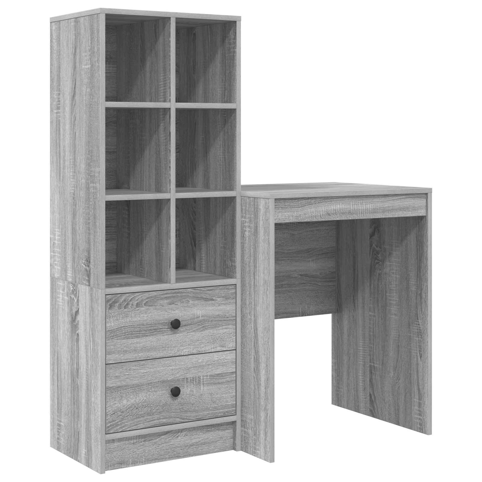 Schreibtisch Graues Sonoma 105,5 x 50 x 127 cm 2 stk.
