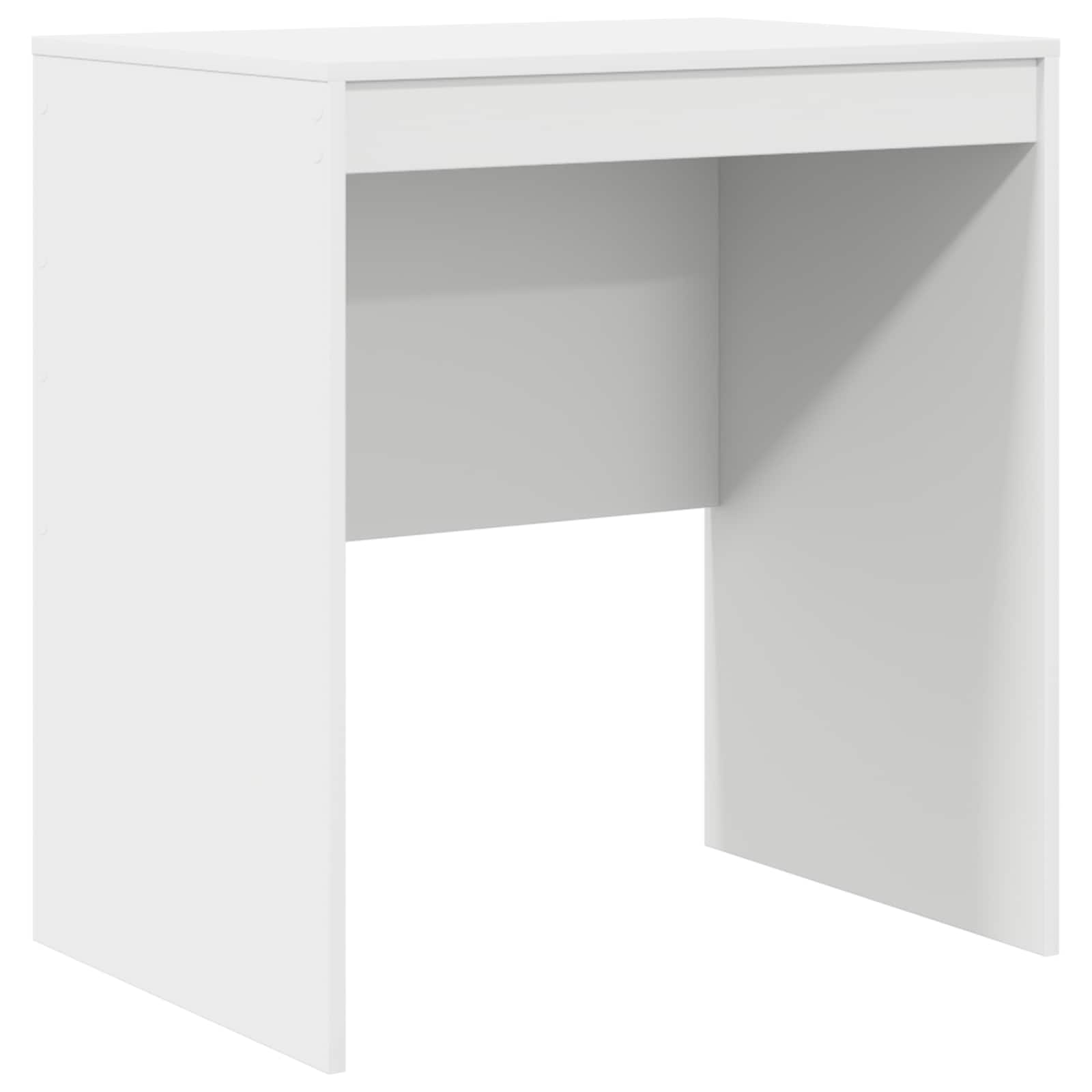 Schreibtisch mit Schubladen mit Regal mit Speicher 2 pcs Weiß