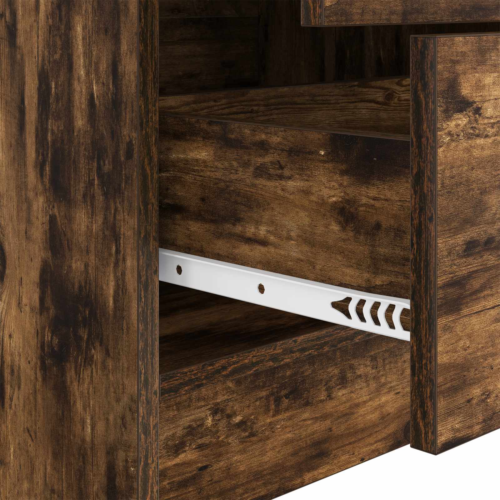 Schreibtisch Geräucherte Eiche 115,5 x 50 x 127 cm 2 stk.