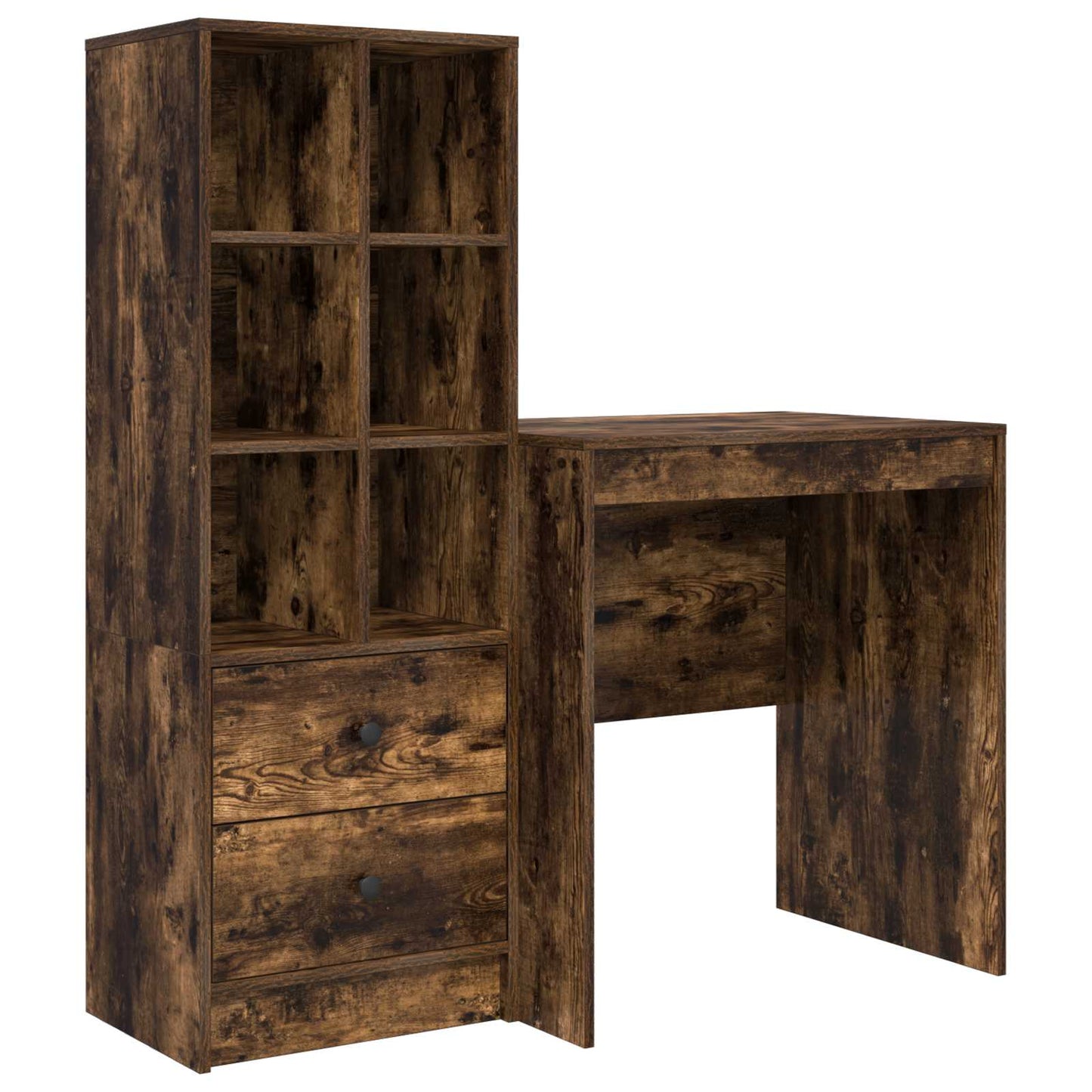 Schreibtisch Geräucherte Eiche 115,5 x 50 x 127 cm 2 stk.