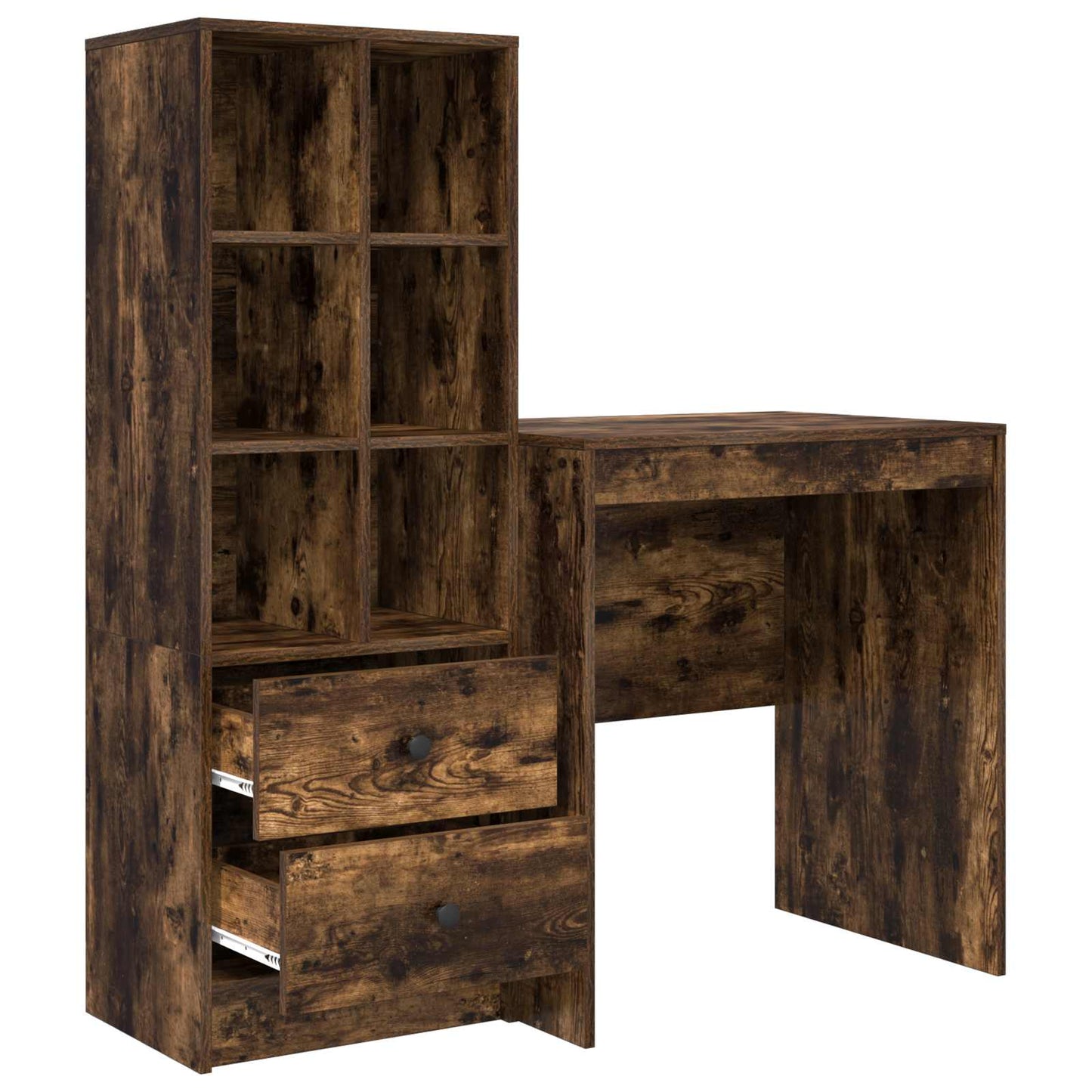 Schreibtisch Geräucherte Eiche 115,5 x 50 x 127 cm 2 stk.