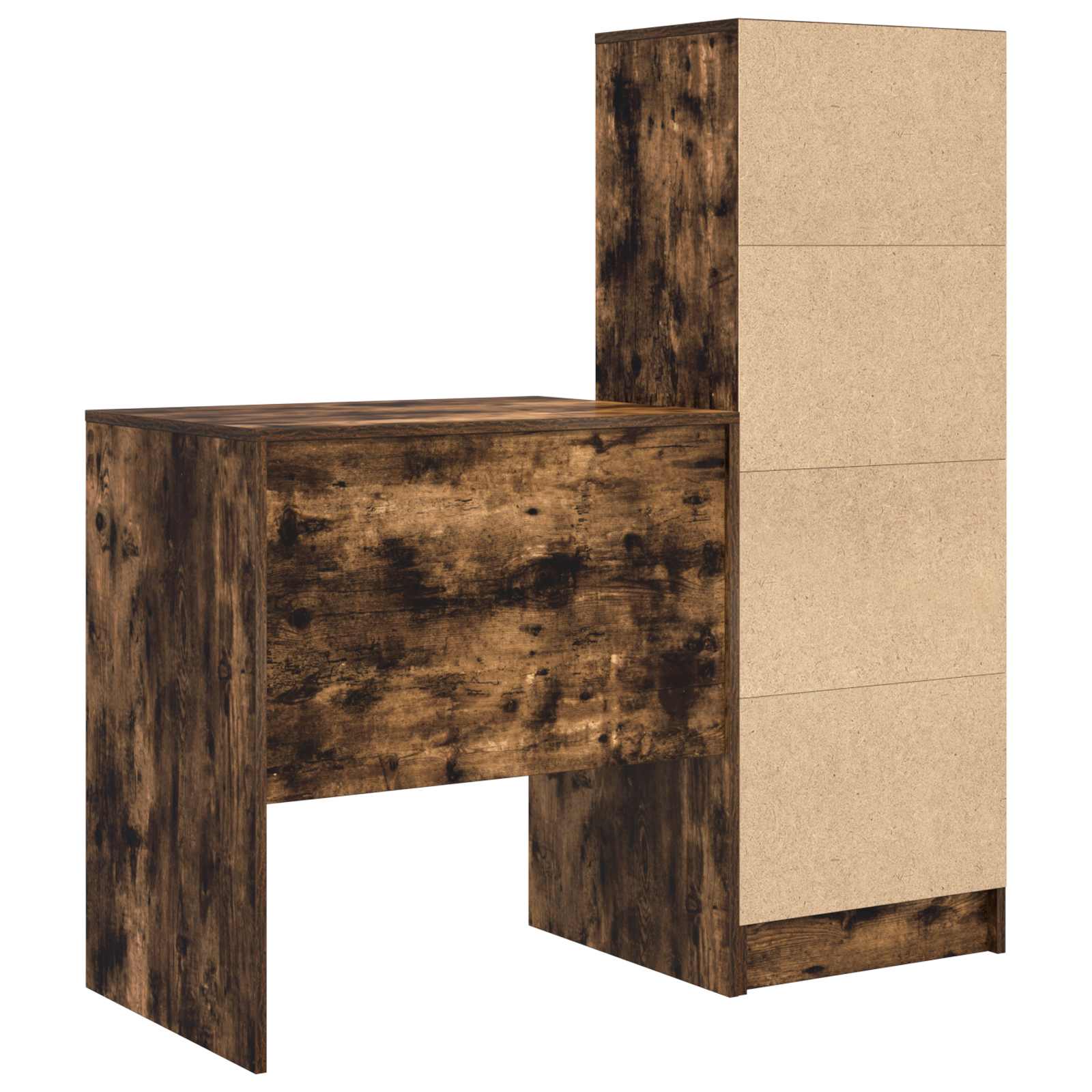 Schreibtisch Geräucherte Eiche 115,5 x 50 x 127 cm 2 stk.