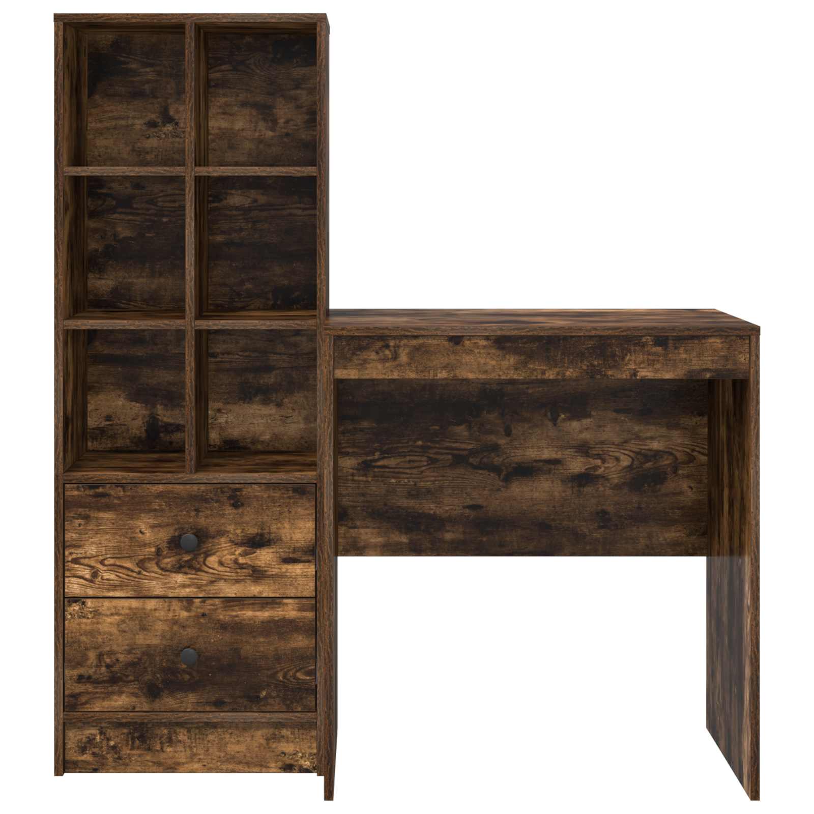 Schreibtisch Geräucherte Eiche 115,5 x 50 x 127 cm 2 stk.