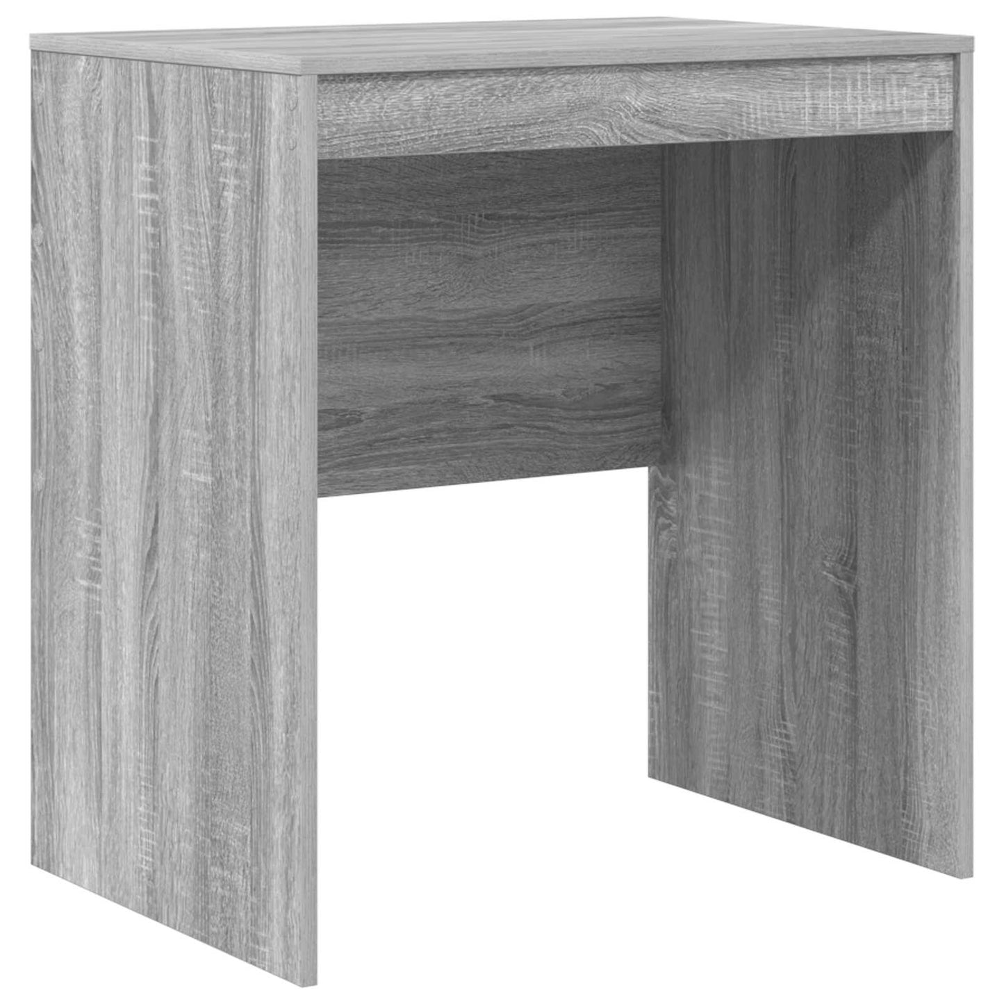 Schreibtisch mit Schubladen mit Regal 2 pcs Graues Sonoma