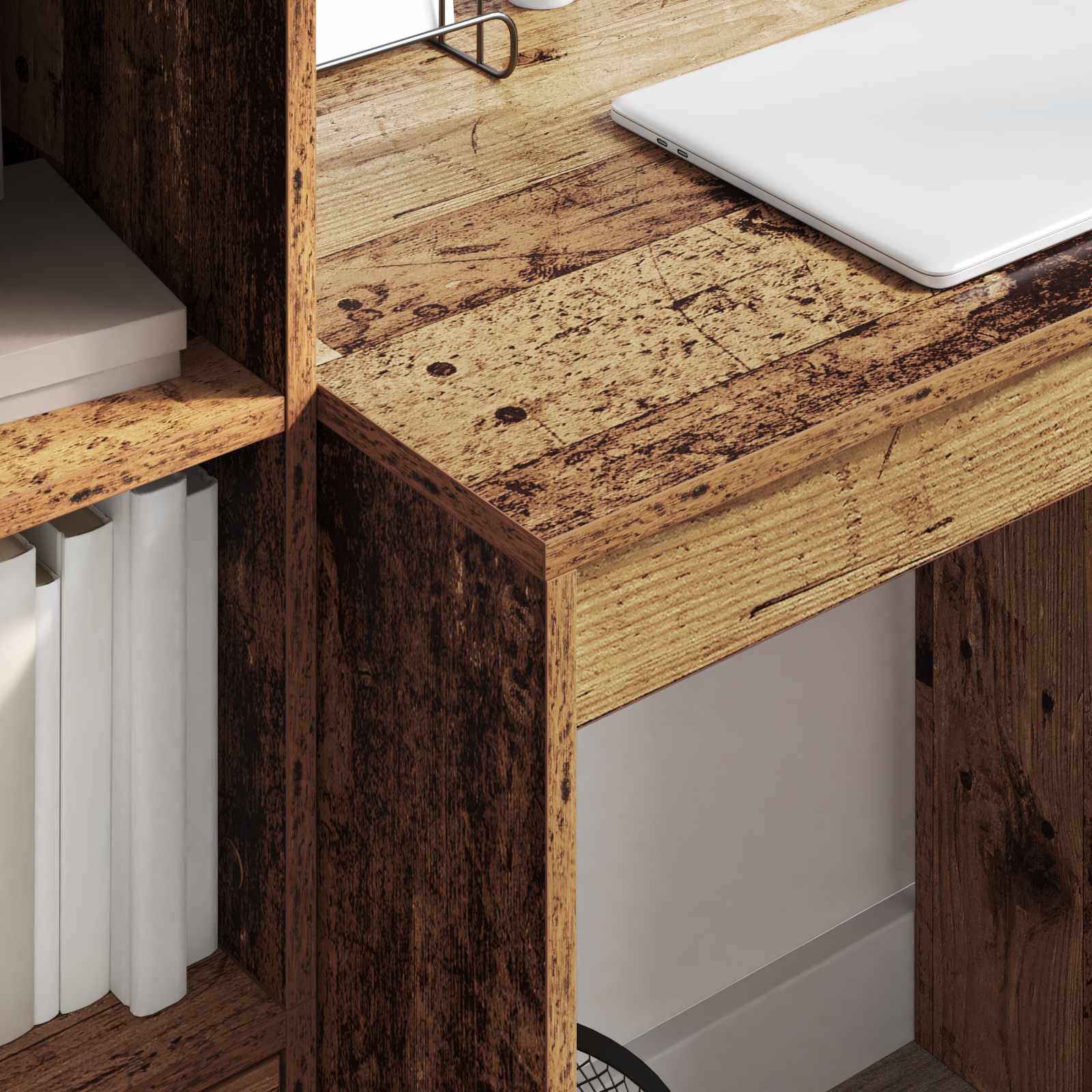 Schreibtisch Altholz 115,5 x 50 x 127 cm 2 stk.