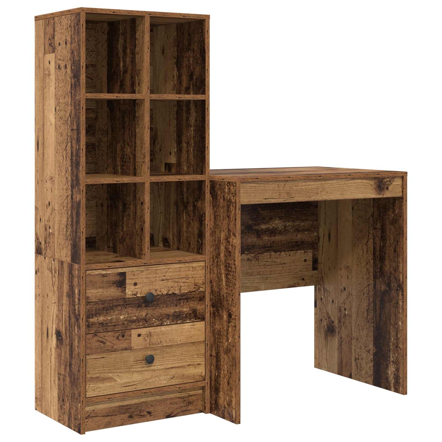 Schreibtisch Altholz 115,5 x 50 x 127 cm 2 stk.