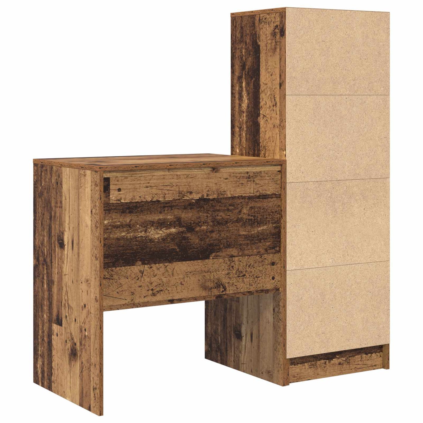 Schreibtisch Altholz 115,5 x 50 x 127 cm 2 stk.