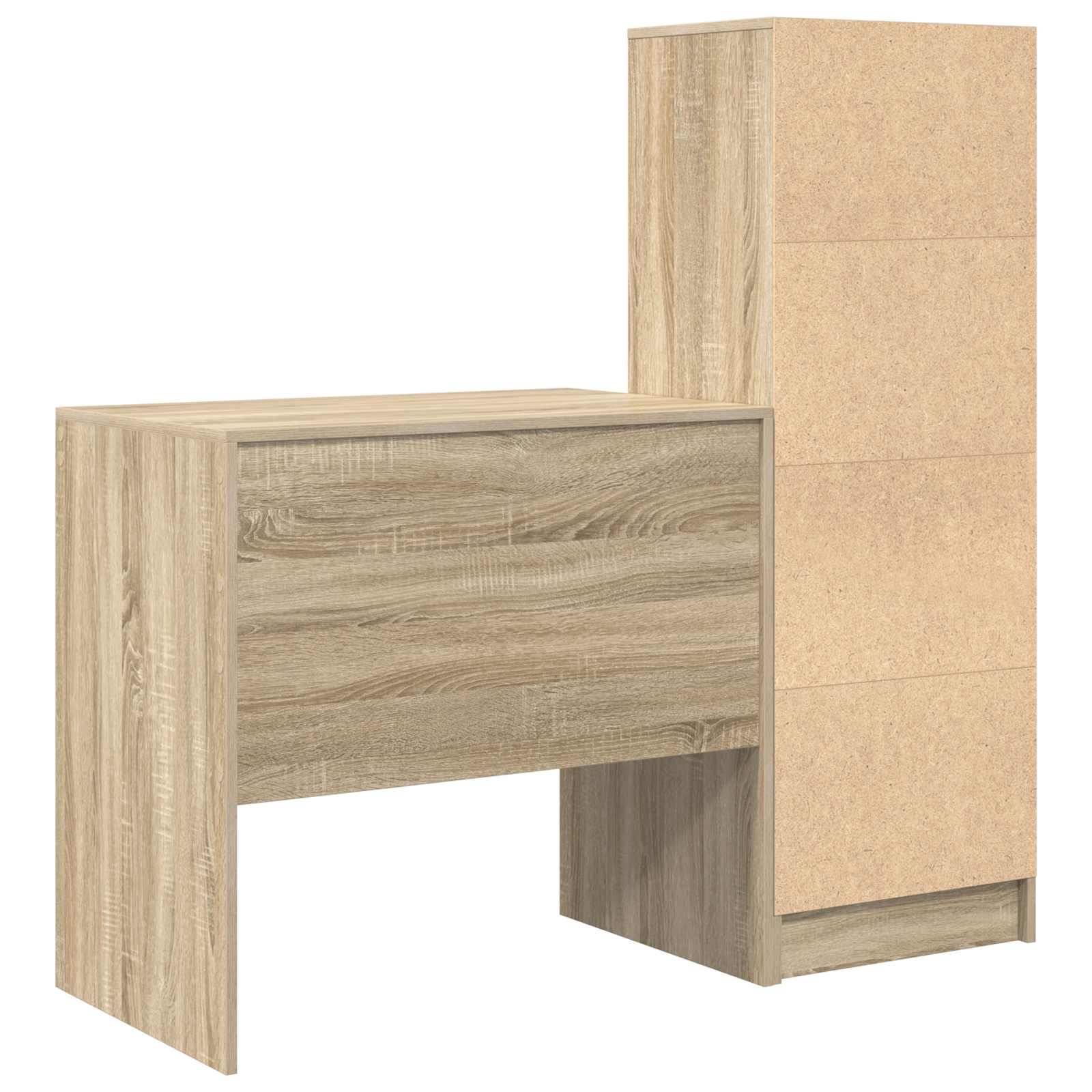 Schreibtisch Sonoma-Eiche 125,5 x 50 x 127 cm 2 stk.