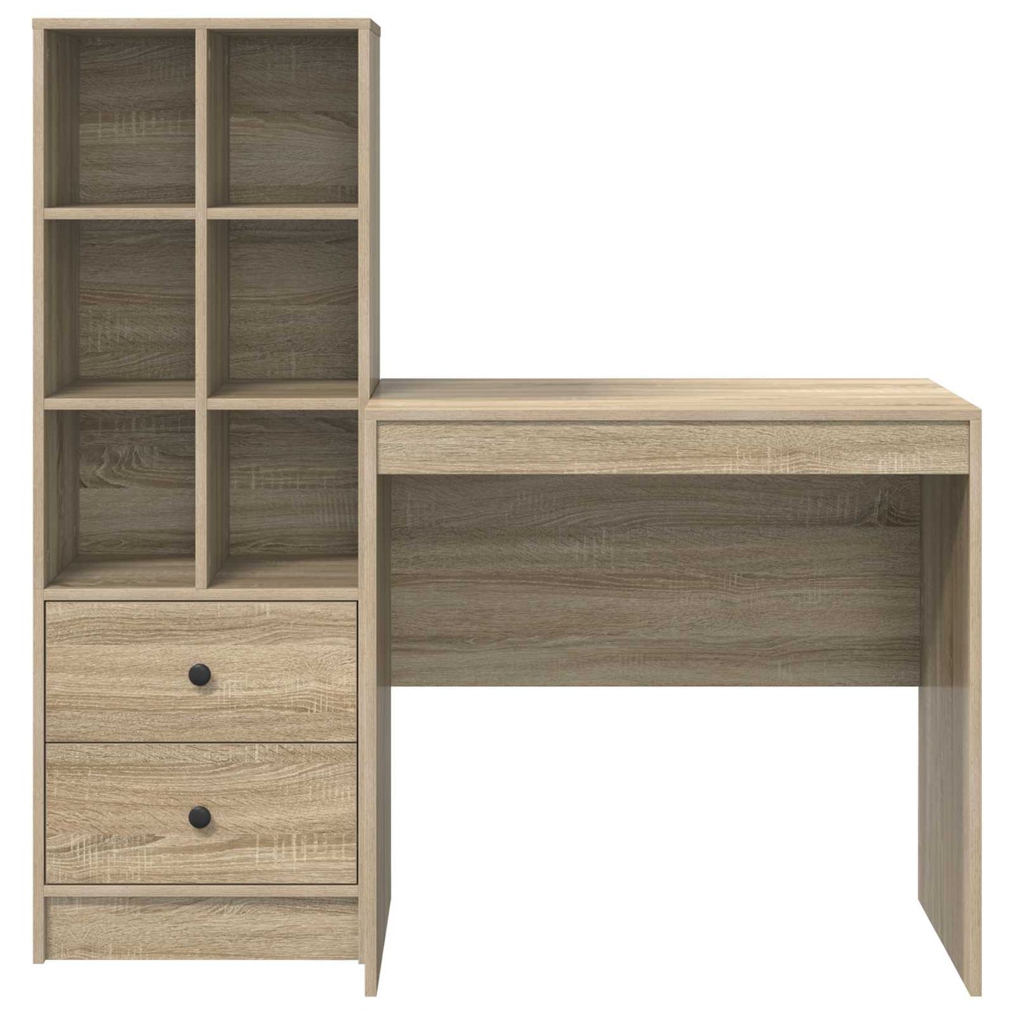 Schreibtisch Sonoma-Eiche 125,5 x 50 x 127 cm 2 stk.