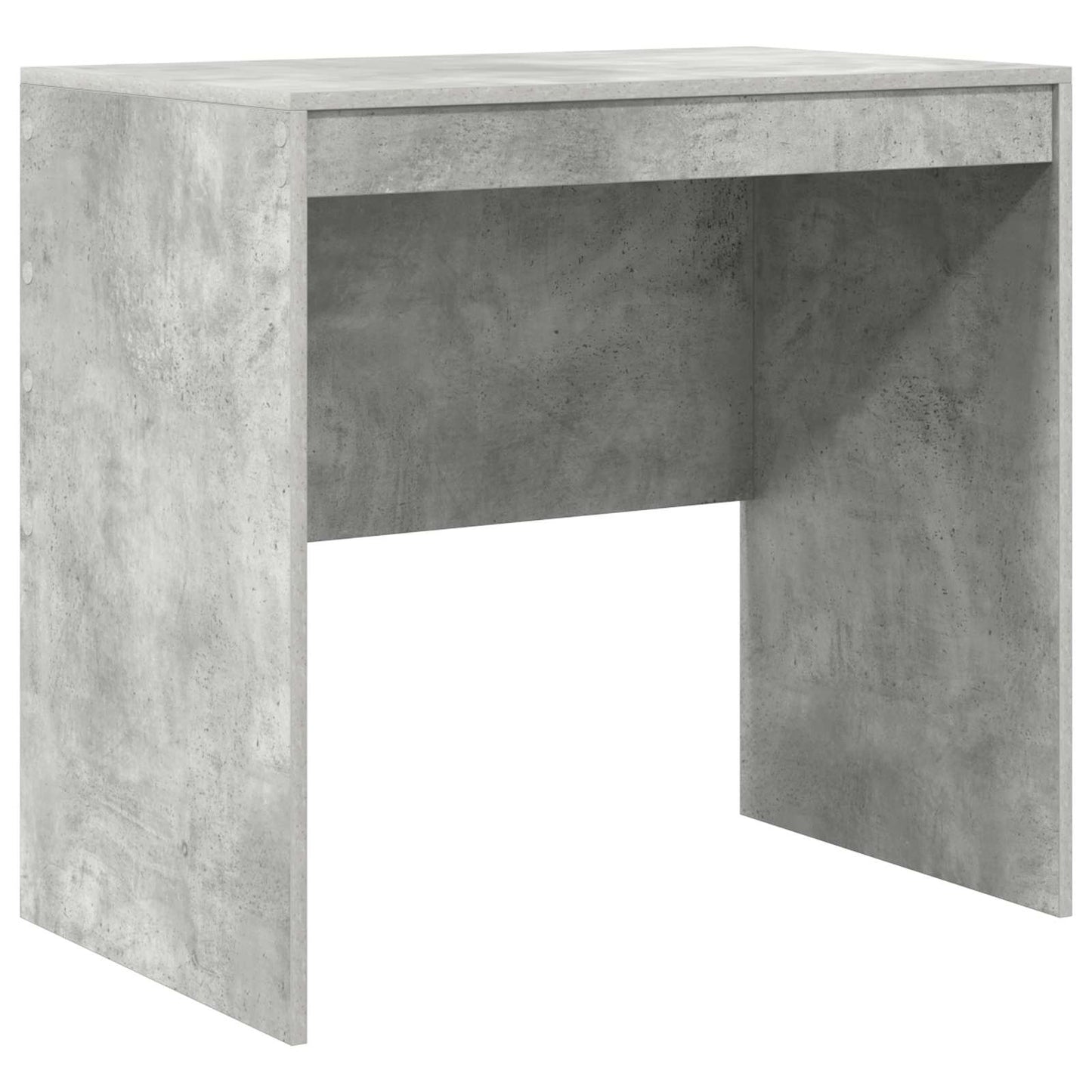Schreibtisch mit Schubladen mit Regal 2 pcs Beton Grau