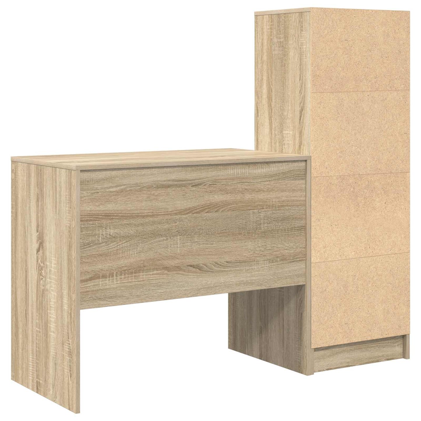 Schreibtisch Sonoma-Eiche 135,5 x 50 x 127 cm 2 stk.