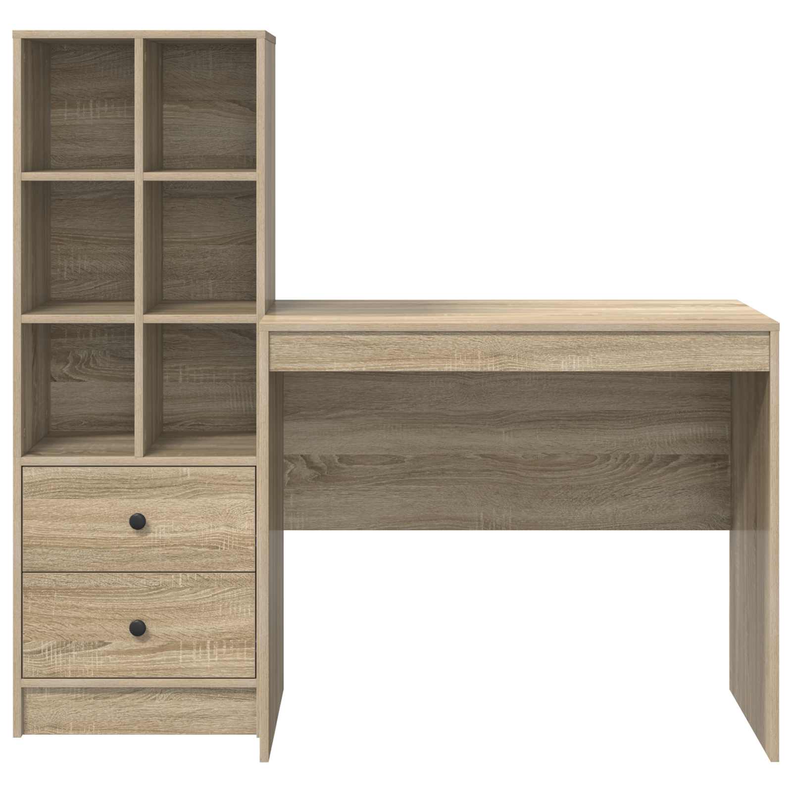 Schreibtisch Sonoma-Eiche 135,5 x 50 x 127 cm 2 stk.