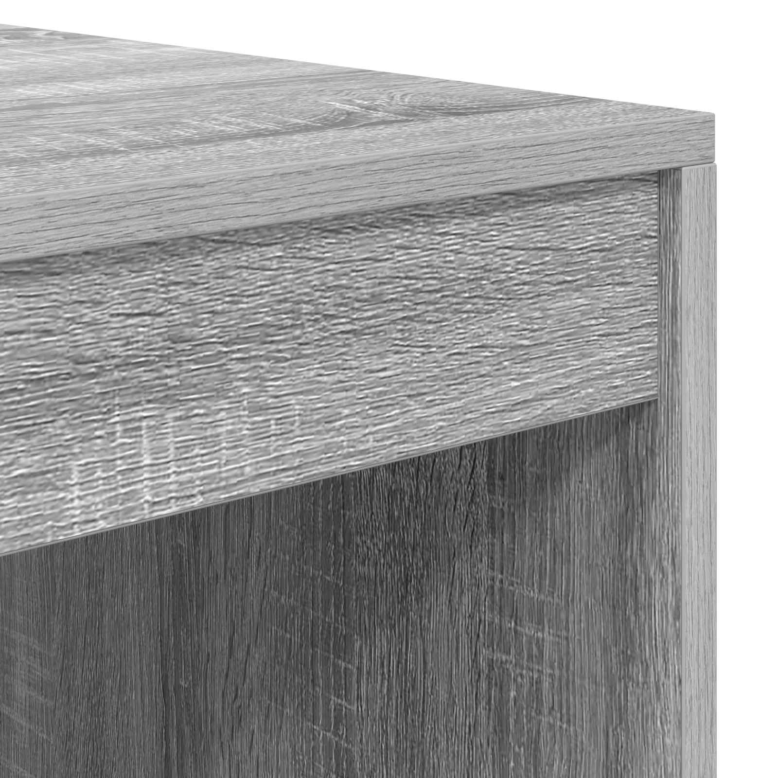Schreibtisch Graues Sonoma 135,5 x 50 x 127 cm 2 stk.