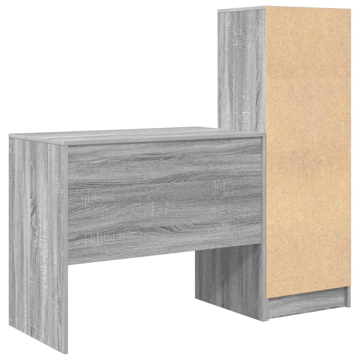 Schreibtisch Graues Sonoma 135,5 x 50 x 127 cm 2 stk.