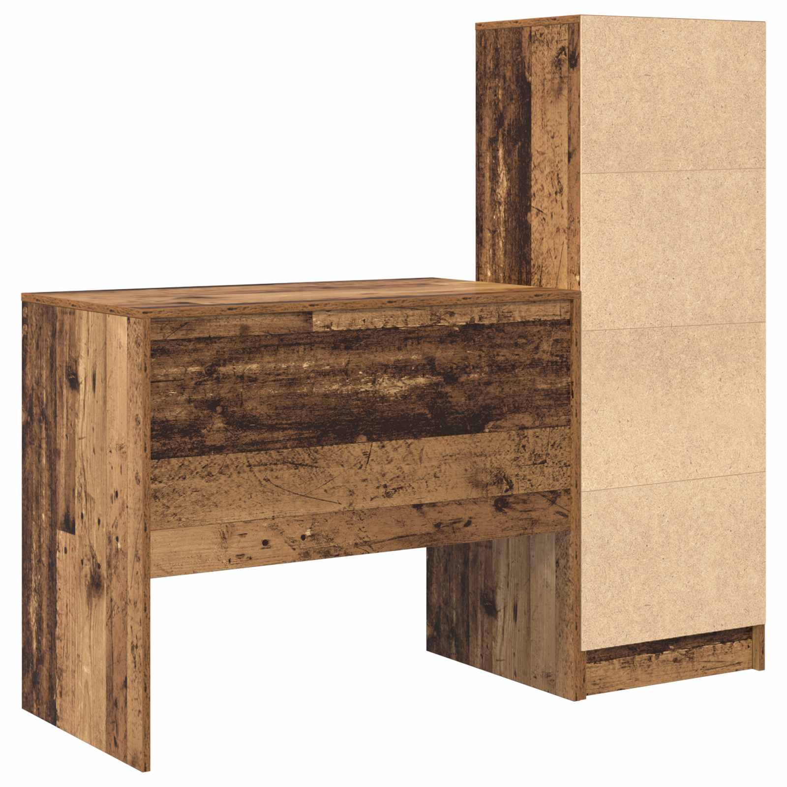 Schreibtisch Altholz 135,5 x 50 x 127 cm 2 stk.