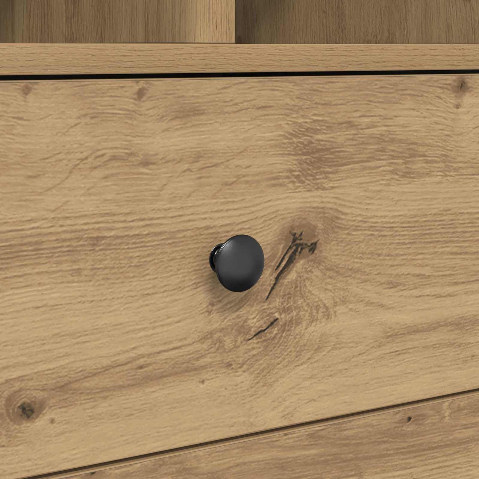 Schreibtisch Artisan-Eiche 135,5 x 50 x 127 cm 2 Stk.