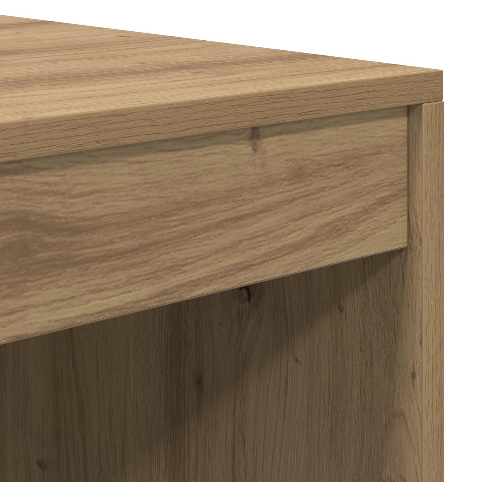 Schreibtisch Artisan-Eiche 135,5 x 50 x 127 cm 2 Stk.