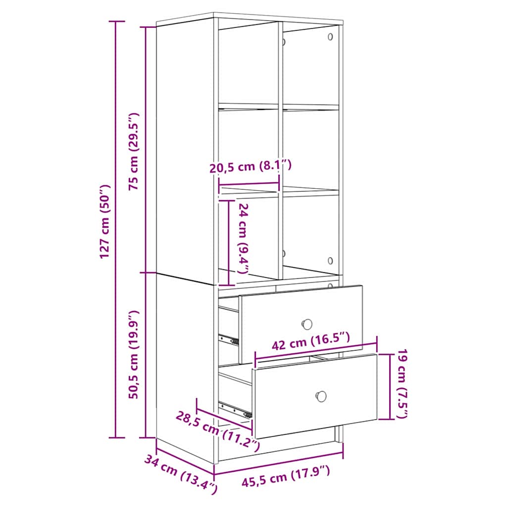 Schreibtisch Weiß 145.5 x 50 x 127 cm 2 stk.