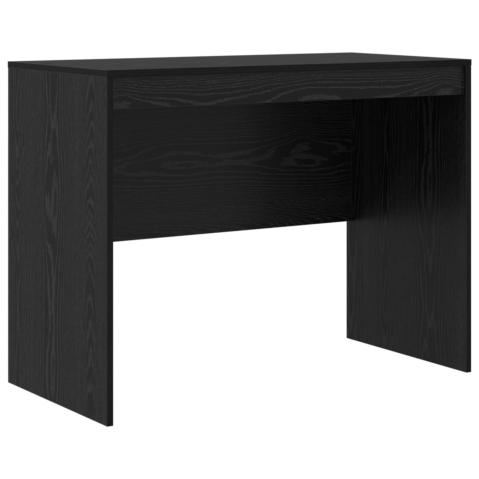 Schreibtisch Schwarz Eichen-Optik 145.5 x 50 x 127 cm 2 stk.