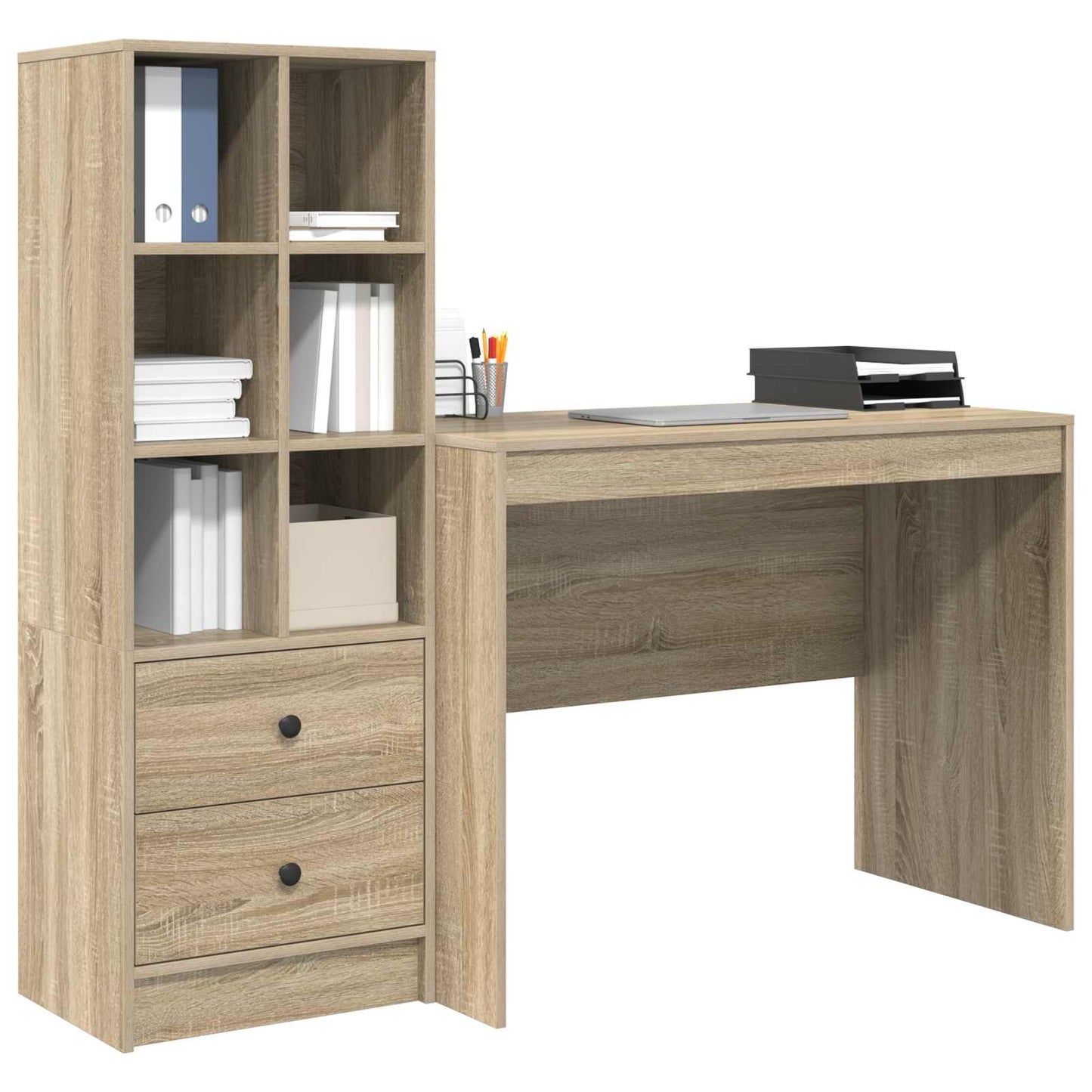 Schreibtisch Sonoma-Eiche 145.5 x 50 x 127 cm 2 stk.