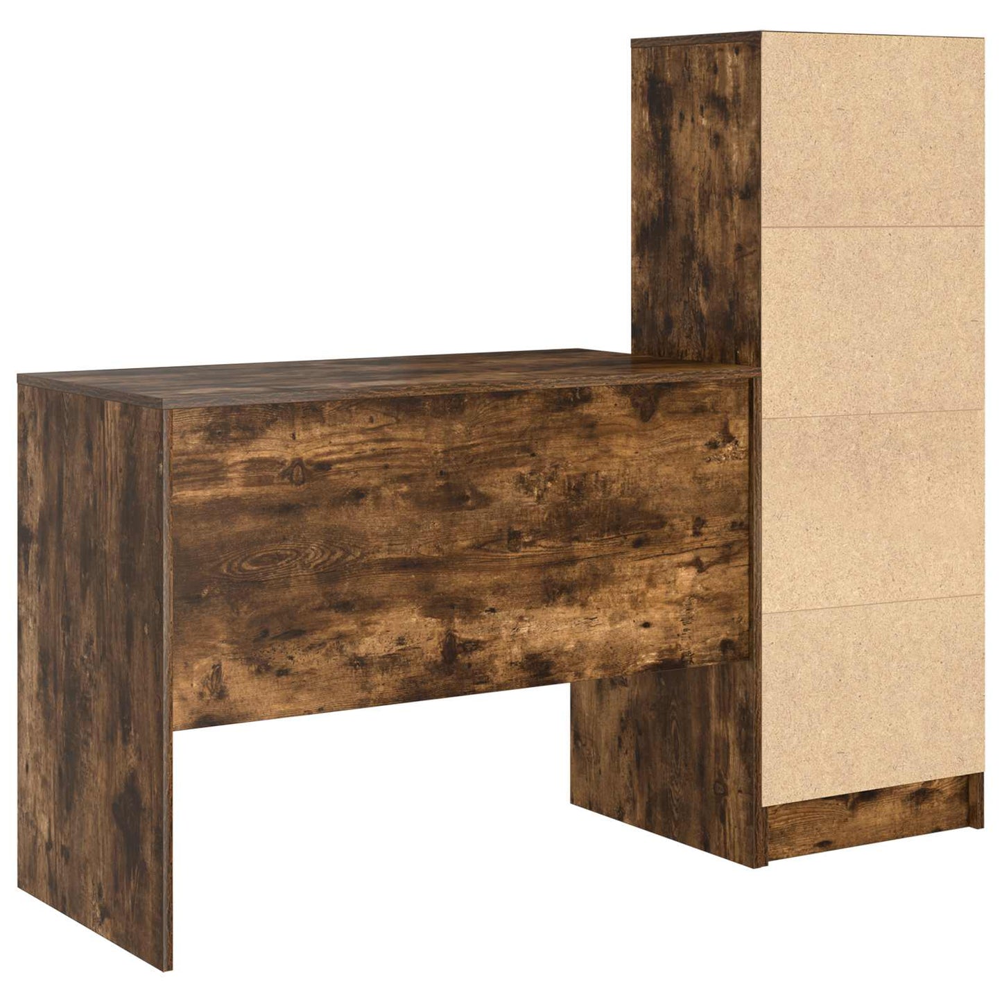 Schreibtisch Geräucherte Eiche 145.5 x 50 x 127 cm 2 stk.