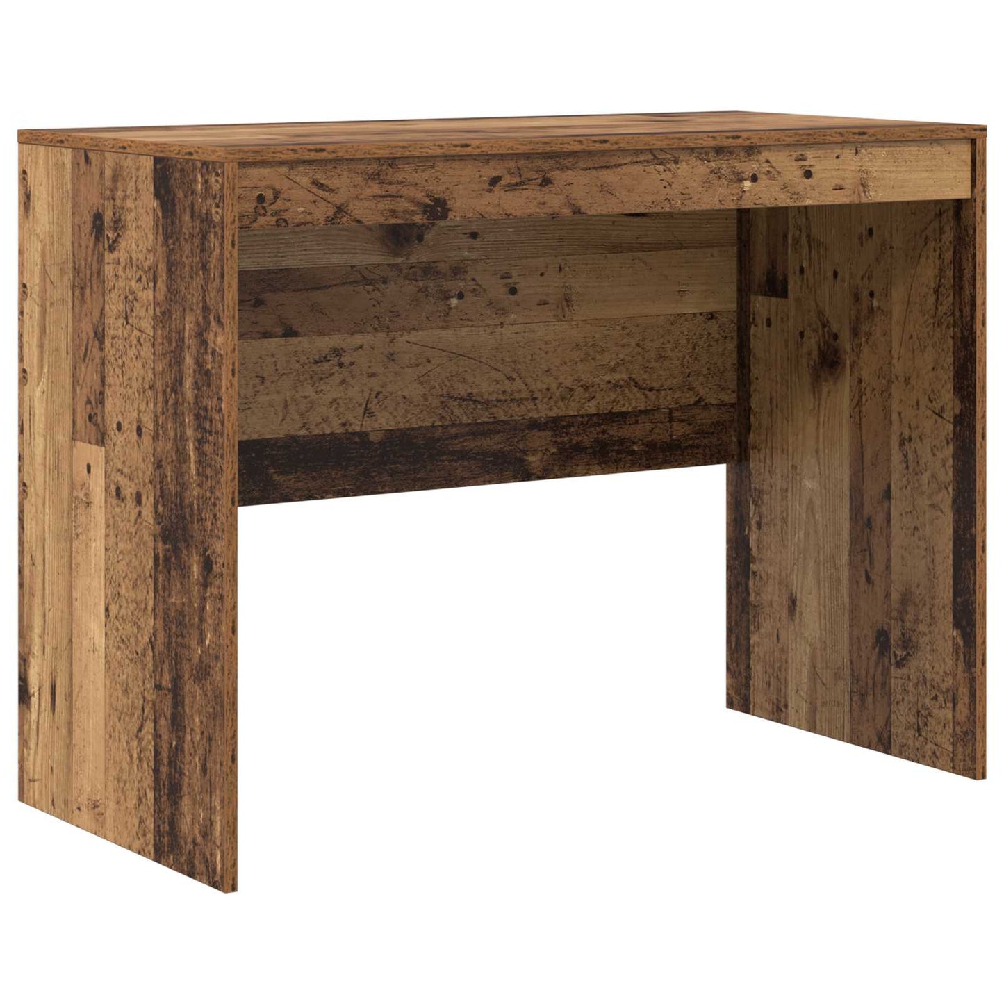 Schreibtisch mit Schubladen 2 pcs Altholz
