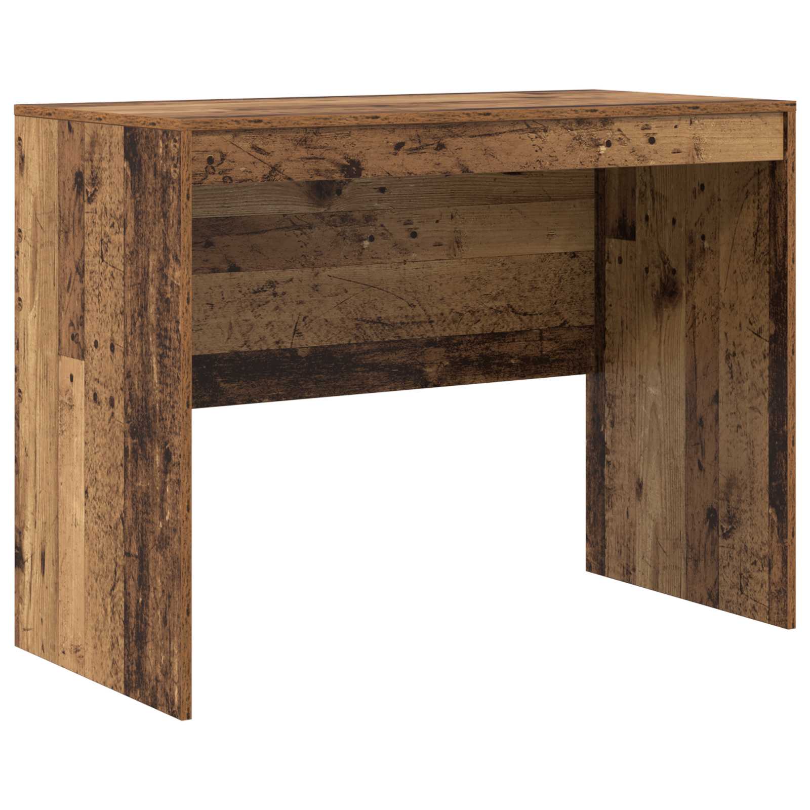 Schreibtisch mit Schubladen 2 pcs Altholz