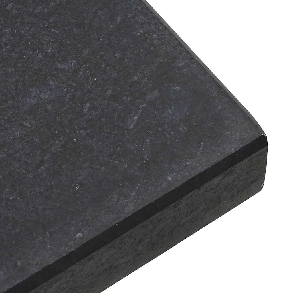 Sonnenschirmständer Schwarz 45 x 45 x 43 cm Granit, Stahl