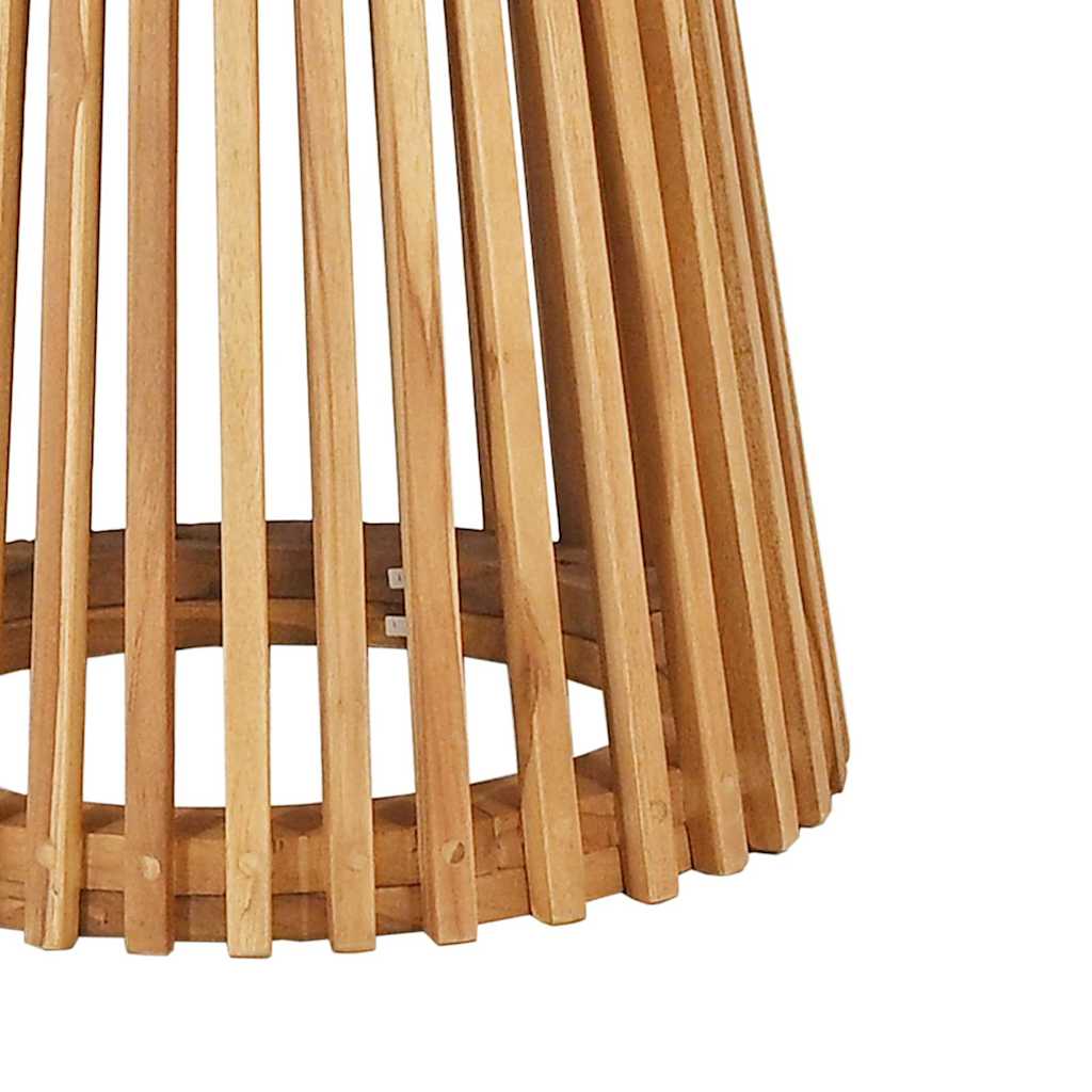 Garten-Eßtisch Braun 70 x 70 x 75 cm Teak-Massivholz