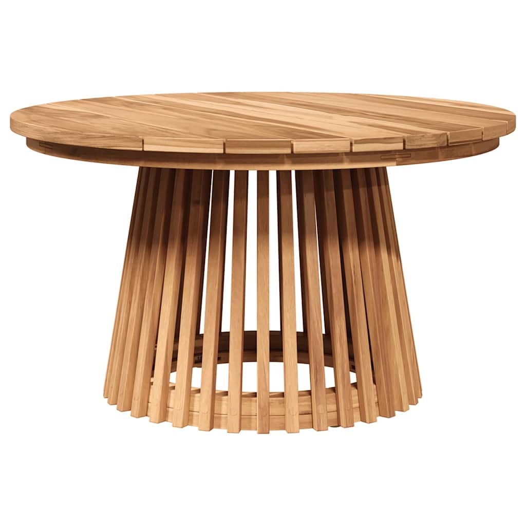 Garden Couchtisch Braun 70 x 70 x 40 cm Teak-Massivholz
