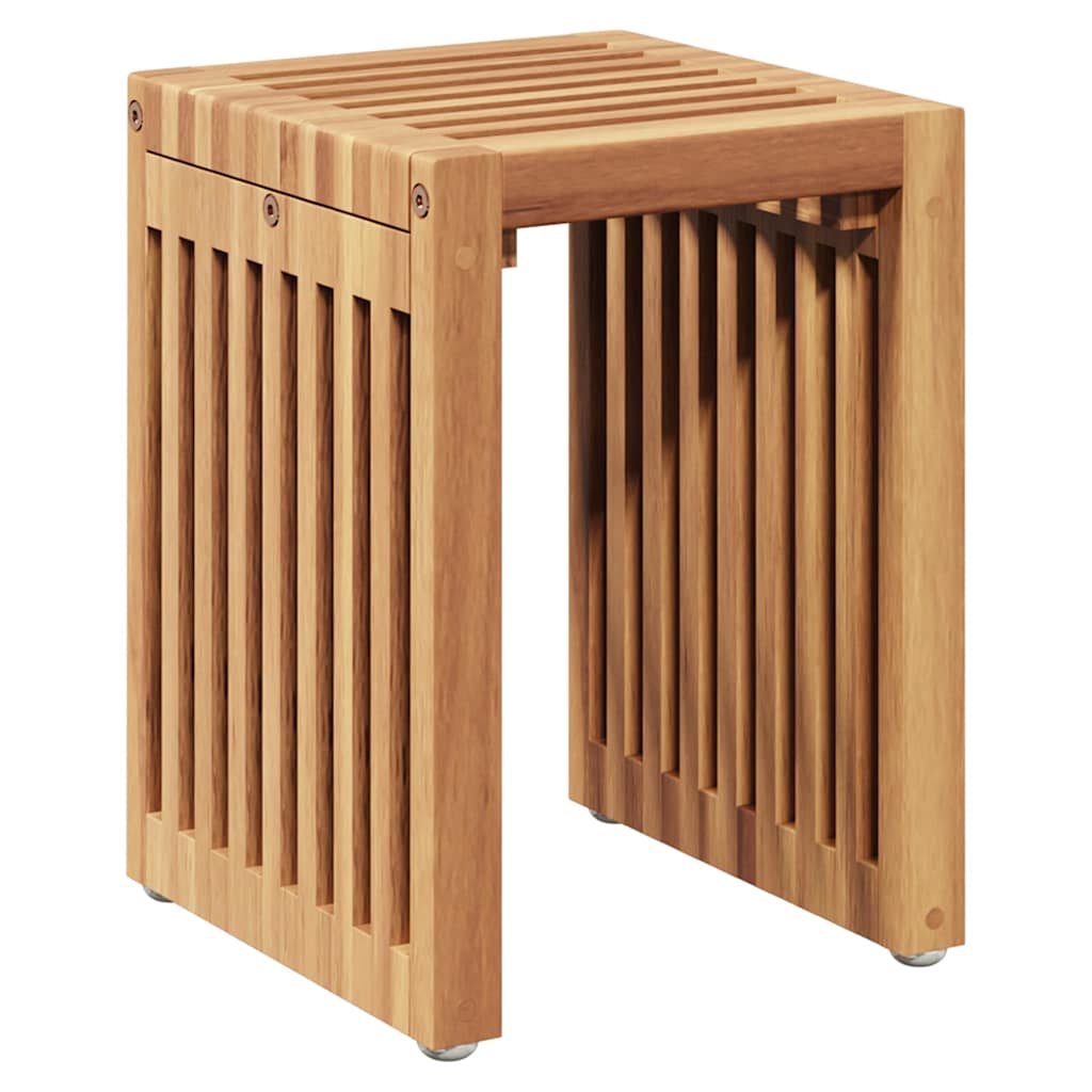 Garten-Beistelltisch 3 stk. Braun 33 x 44,5 x 51 cm