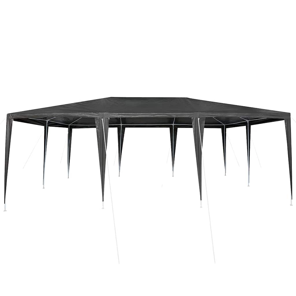 Party-Zelt Anthrazit 600 x 400 x 266 cm Polyethylen und Stahl