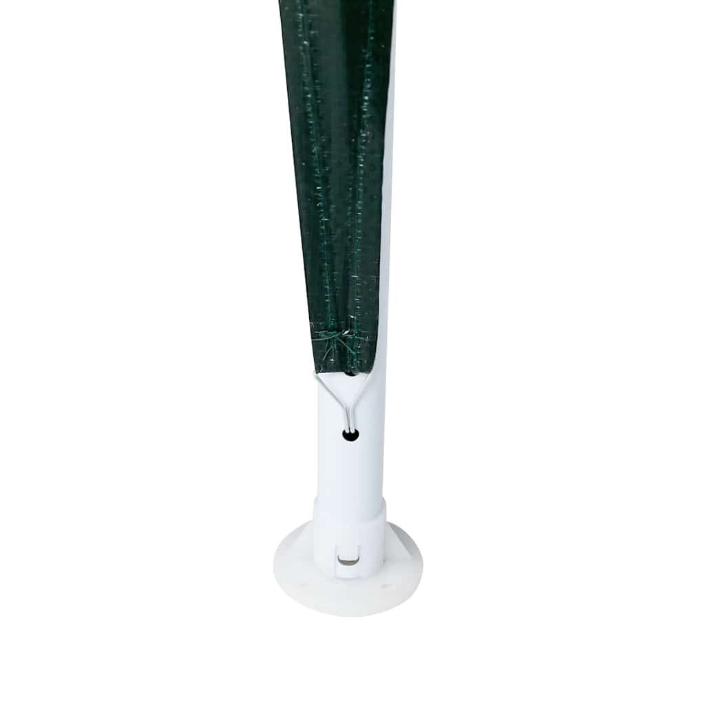 Party-Zelt Grün und Weiß 600 x 400 x 266 cm Polyester und Stahl