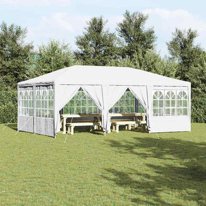 Party-Zelt 600 x 400 x 266 cm Weiß Polyethylen