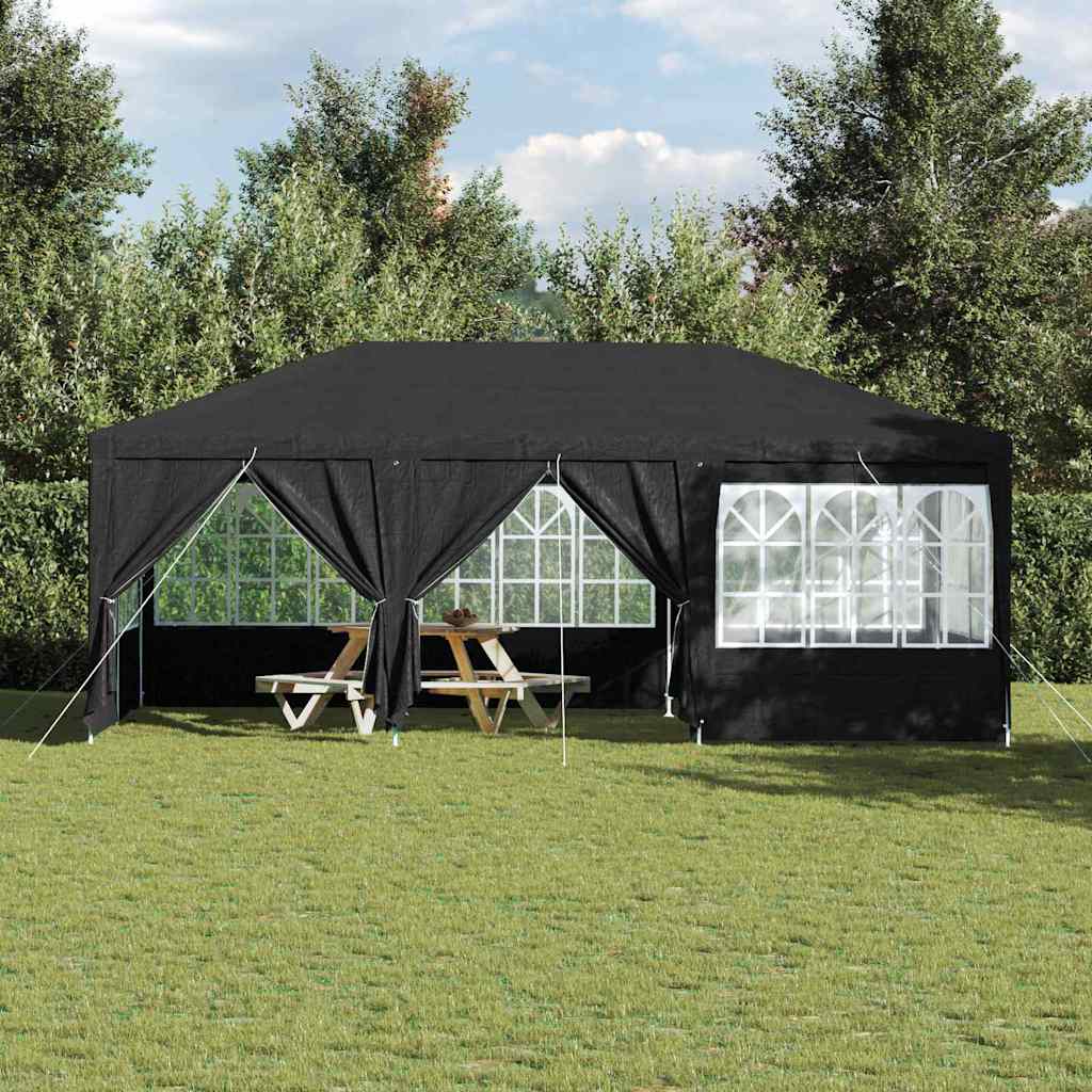 Party-Zelt Anthrazit 600 x 400 x 266 cm Polyethylen