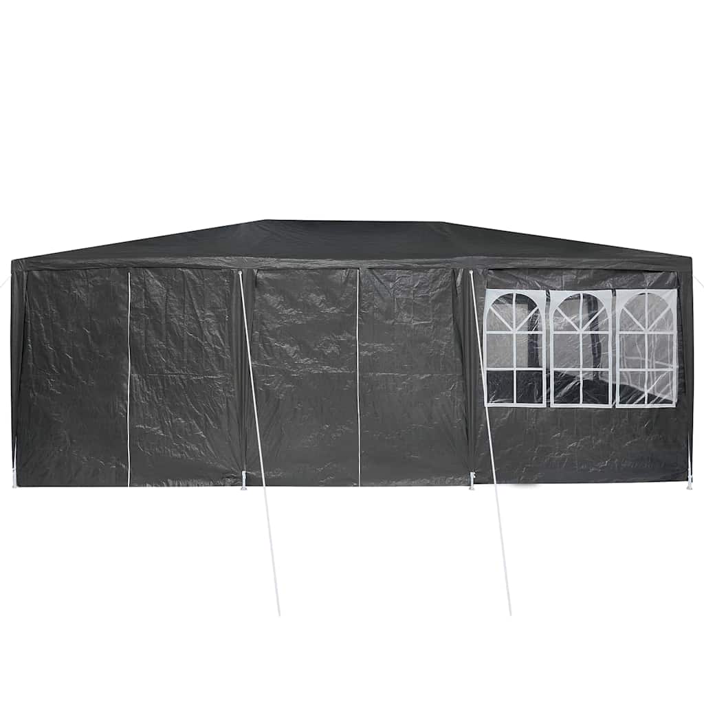 Party-Zelt Anthrazit 600 x 400 x 266 cm Polyethylen
