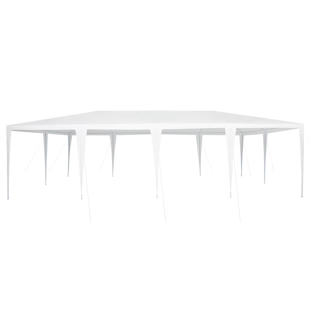 Tente de réception blanche 8x4 m PE