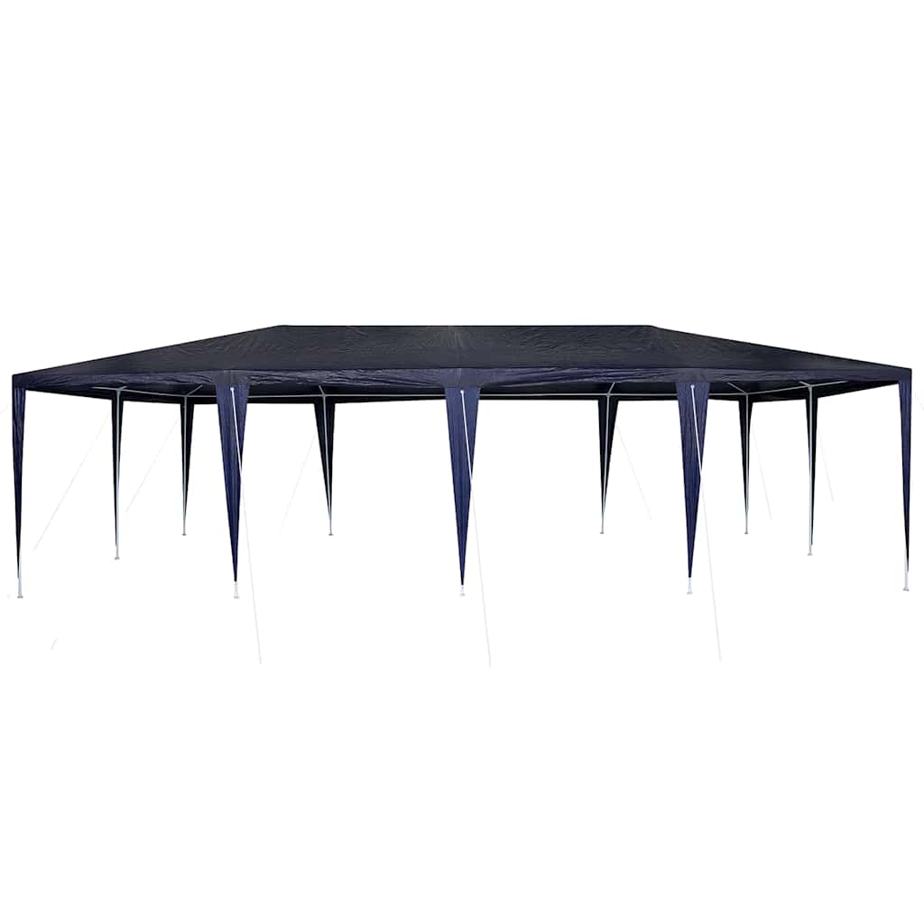 Party-Zelt Blau und Weiß 800 x 400 x 266 cm Polyester und Stahl