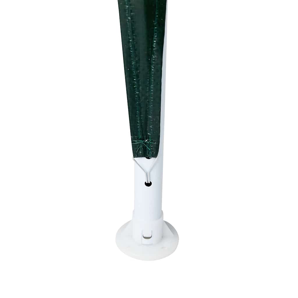Party-Zelt Grün und Weiß 800 x 400 x 266 cm Polyester und Stahl