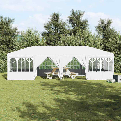 Party-Zelt 800 x 400 x 266 cm Weiß Polyethylen