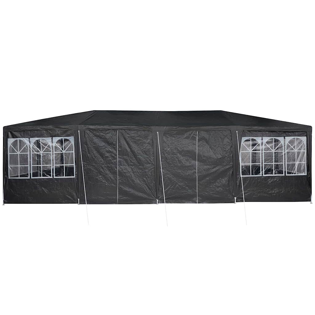 Party-Zelt Anthrazit 800 x 400 x 266 cm Polyethylen