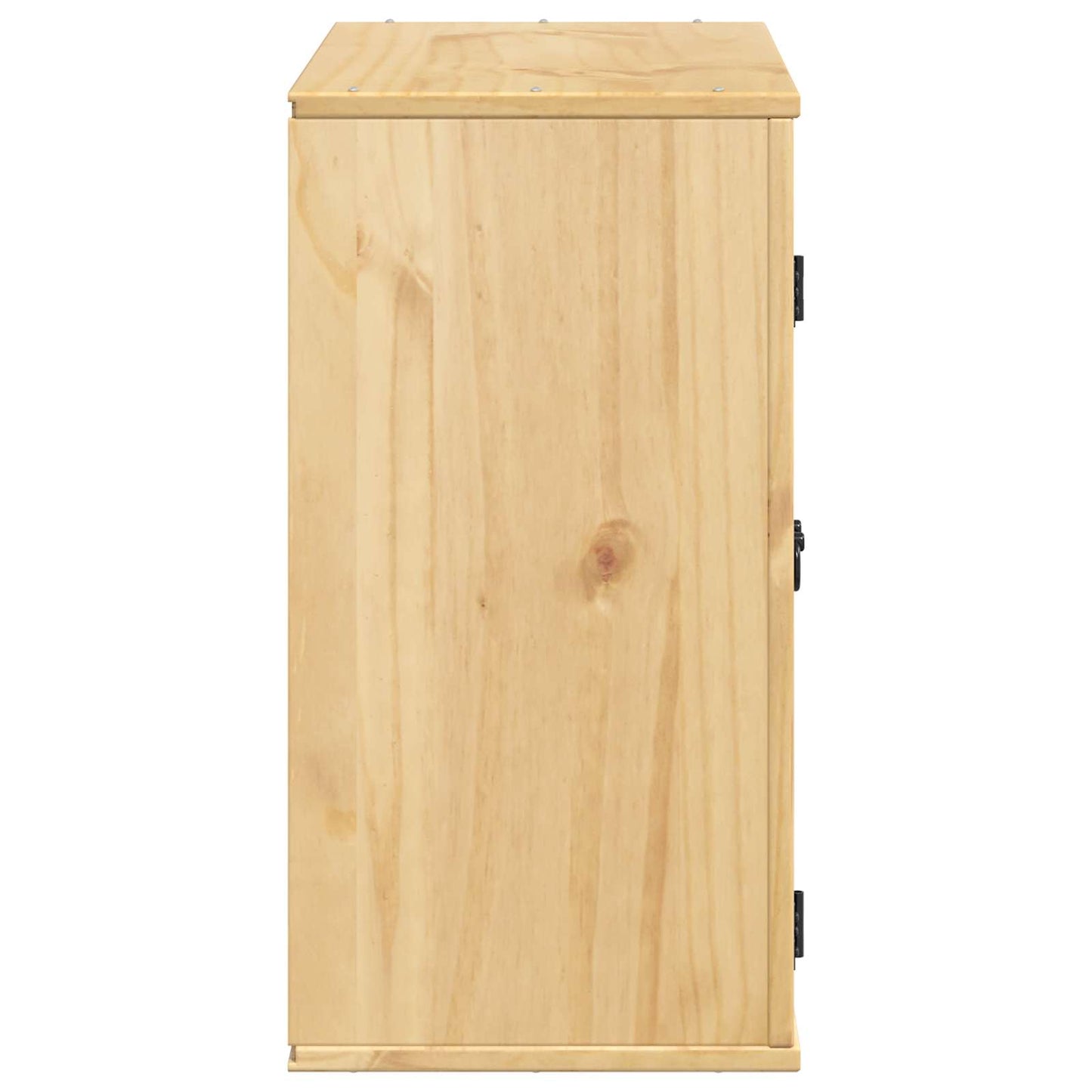 Schrank SKI Honigbraun 60 x 32 x 60 cm Massives Kiefernholz