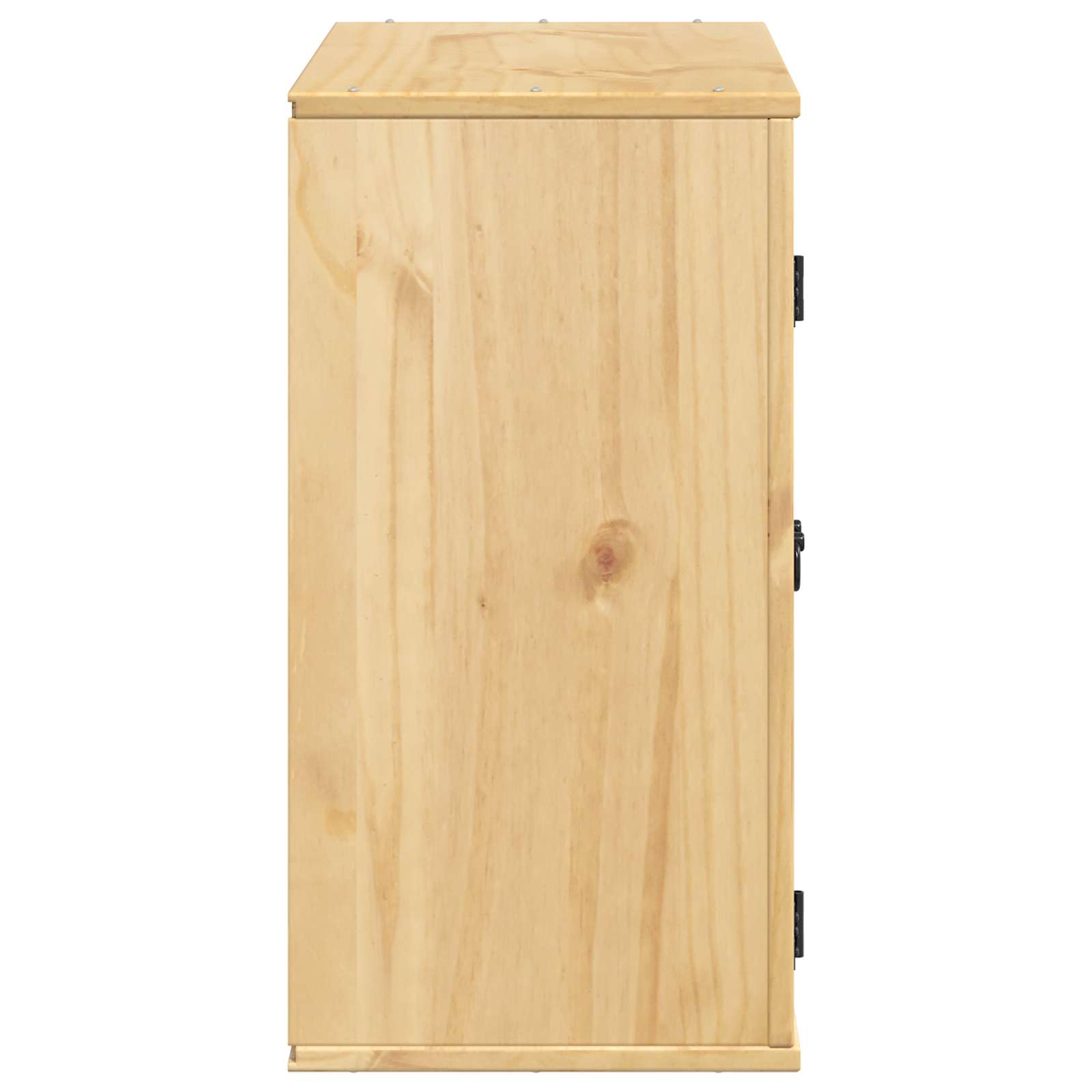 Schrank SKI Honigbraun 60 x 32 x 60 cm Massives Kiefernholz
