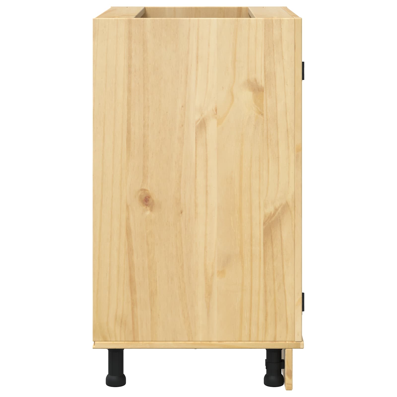 Schrank SKI Honigbraun 60 x 46 x 81,5 cm Massives Kiefernholz