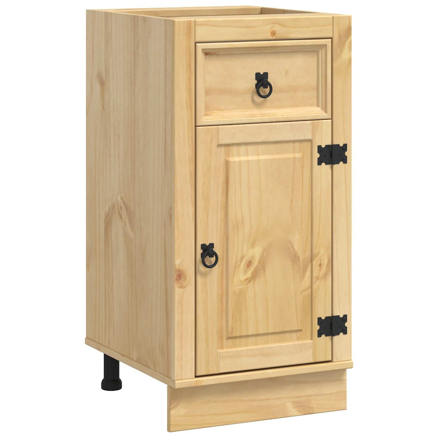Schrank SKI Honigbraun 40 x 46 x 81.5 cm Massives Kiefernholz