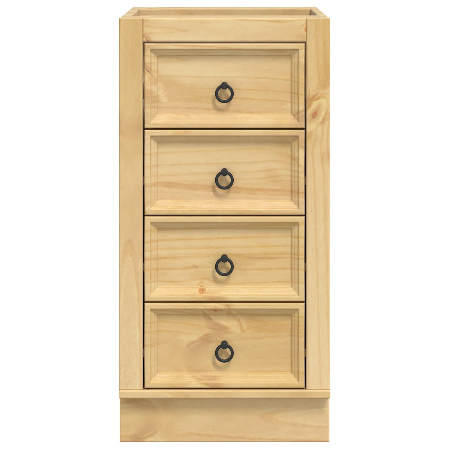 Schrank SKI Honigbraun 40 x 46 x 81 cm Massives Kiefernholz